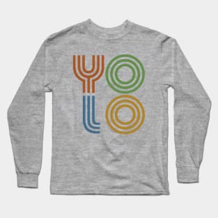 Retro YOLO Long Sleeve T-Shirt